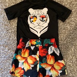 Baby boys swim set